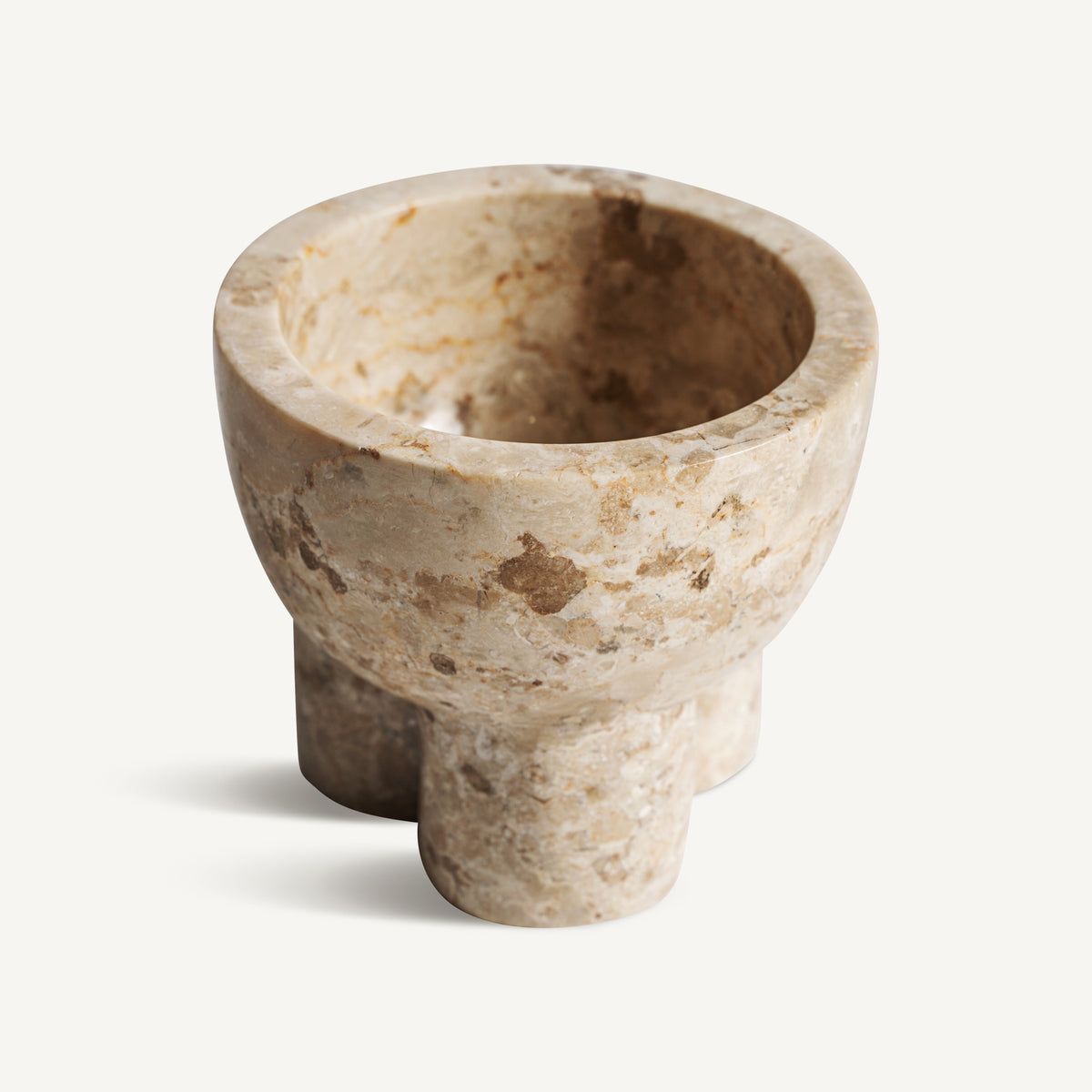 Centro de mesa Masako — Mármol beige