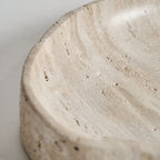 Centro de mesa Motrus — Travertino crema