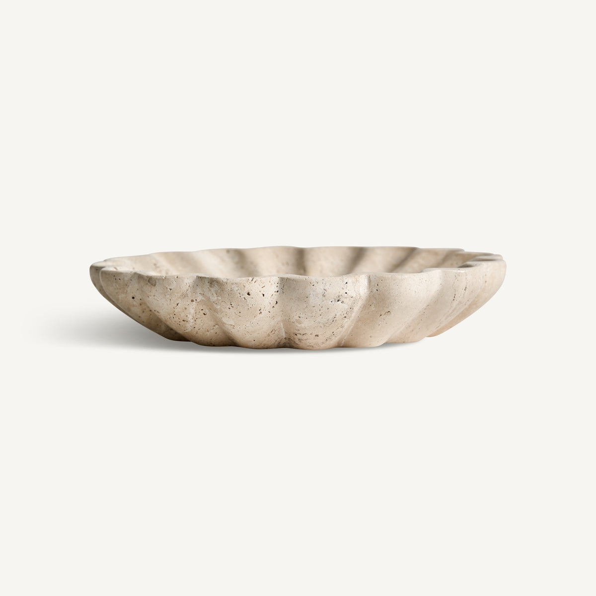 Centro de mesa Motrus — Travertino crema