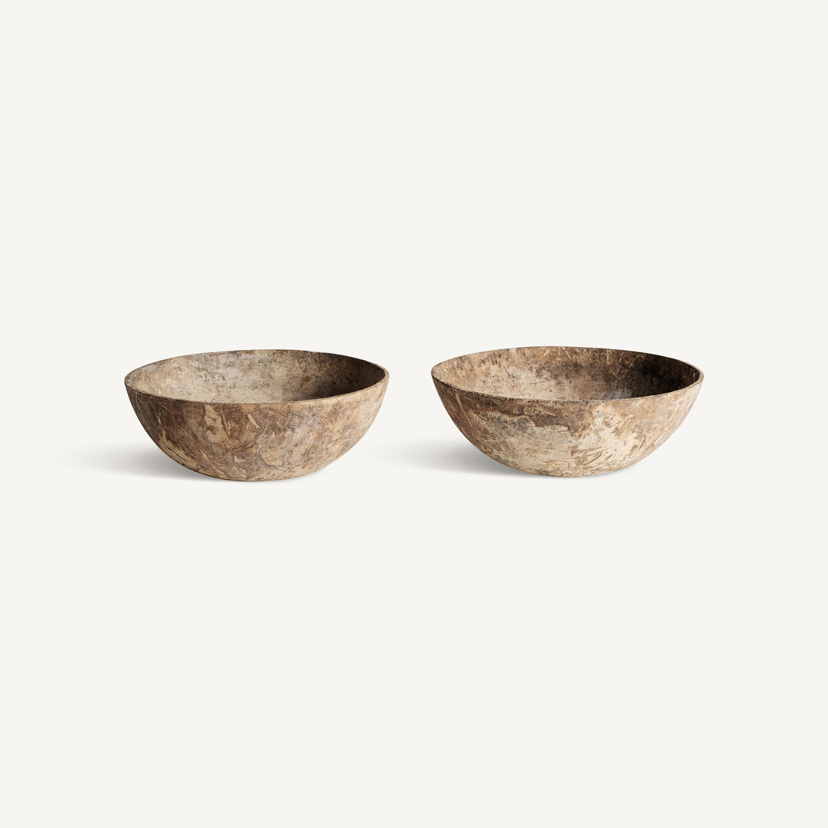 Centro de mesa Ryoko — Madera de mango marrón claro