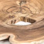Centro Ikuah — Madera de teca marrón