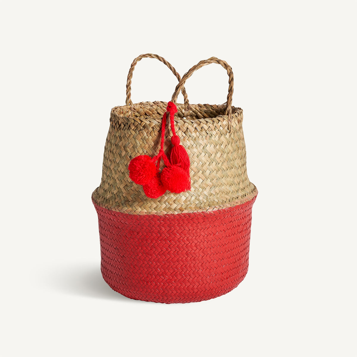 Cesto Amalia — Ratán rojo
