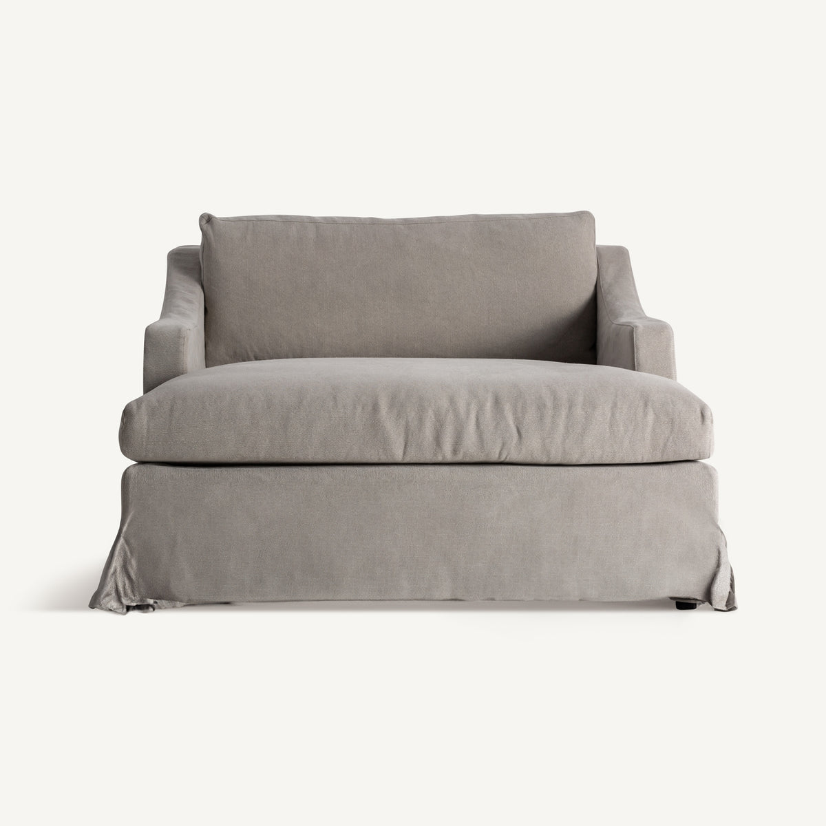 Chaise longue Arsac — Lino gris
