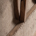 Chaise longue Grone — Madera mindi marrón