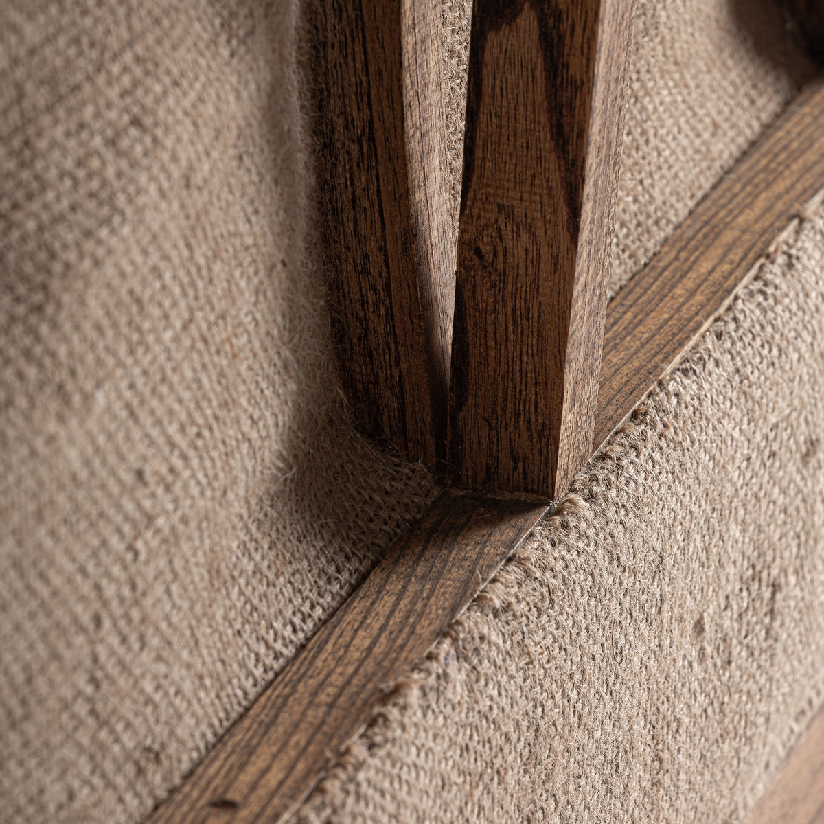Chaise longue Grone — Madera mindi marrón