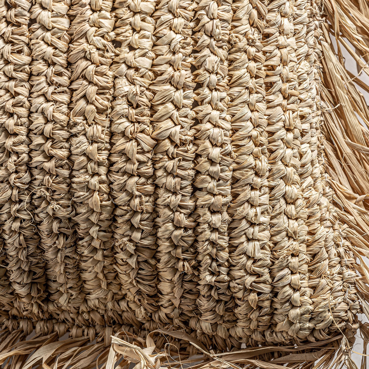 Cojín Igotz — Fibra natural beige