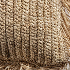 Cojín Igotz — Fibra natural beige