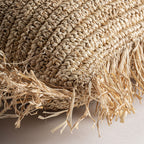 Cojín Igotz — Fibra natural beige