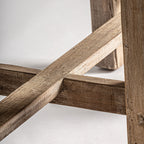 Consola Carrik — Madera recuperada marrón