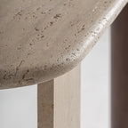 Consola Clare — Travertino beige