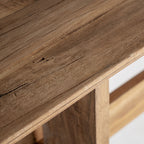 Consola Cotard — Madera recuperada marrón natural
