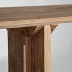Consola Cotard — Madera recuperada marrón natural