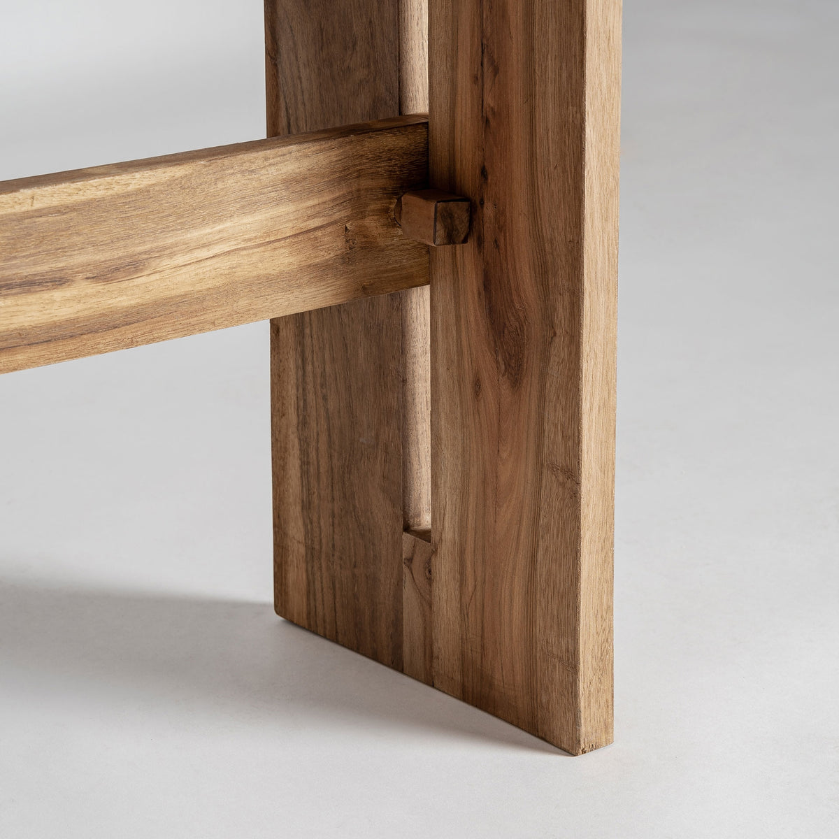Consola Cotard — Madera recuperada marrón natural