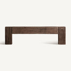 Consola Gratens — Madera de acacia marrón