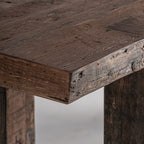 Consola Losse — Madera recuperada marrón