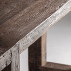 Consola Losse — Madera recuperada marrón