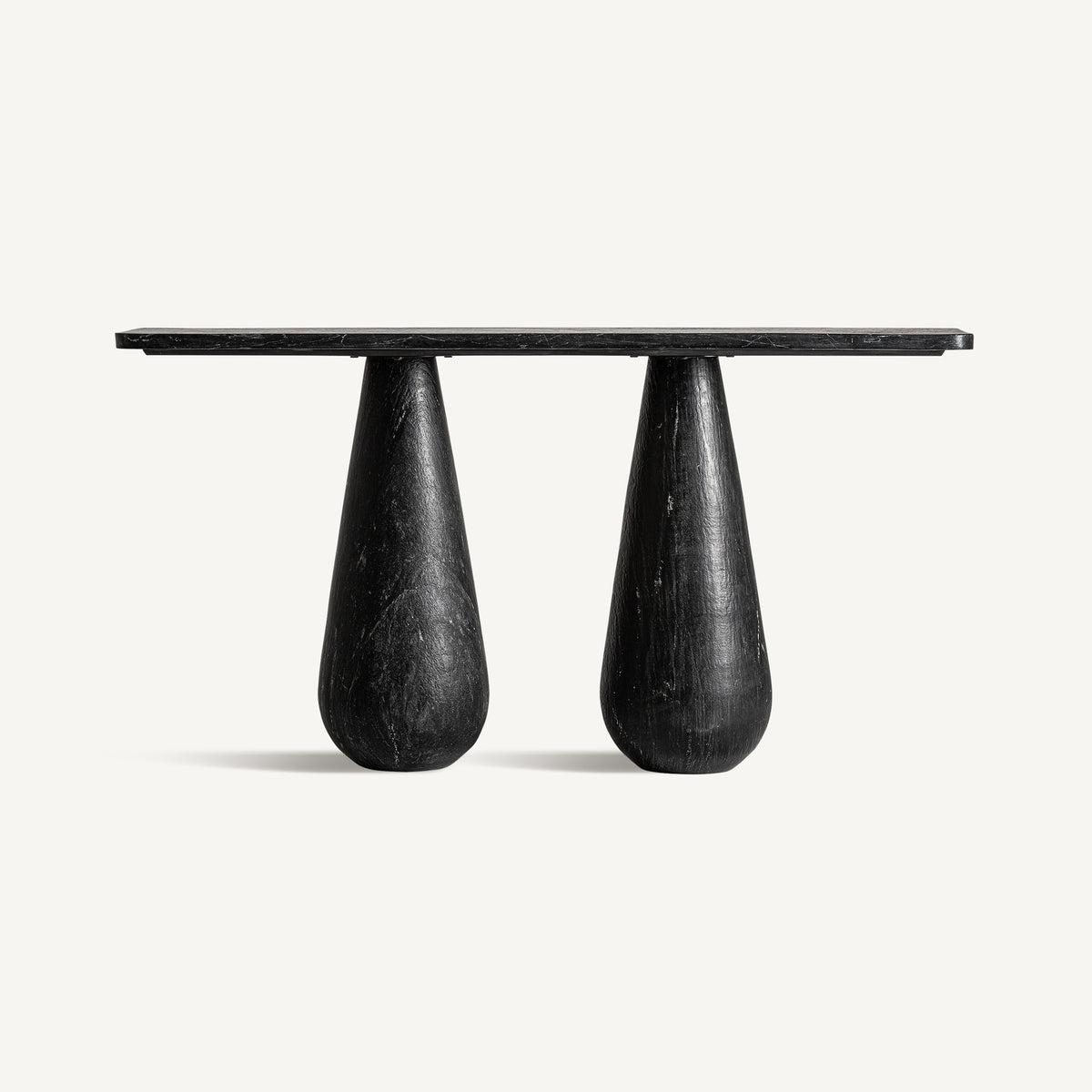 Consola — Mármol negro