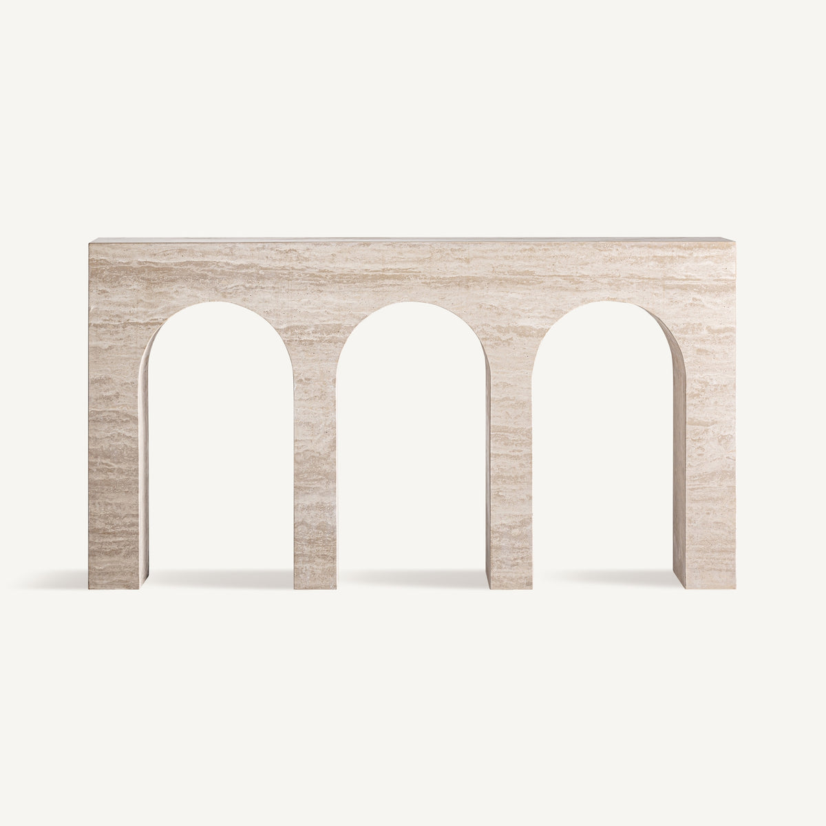 Consola Thiennes — Travertino beige