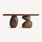Consola Vianne — Madera suar marrón