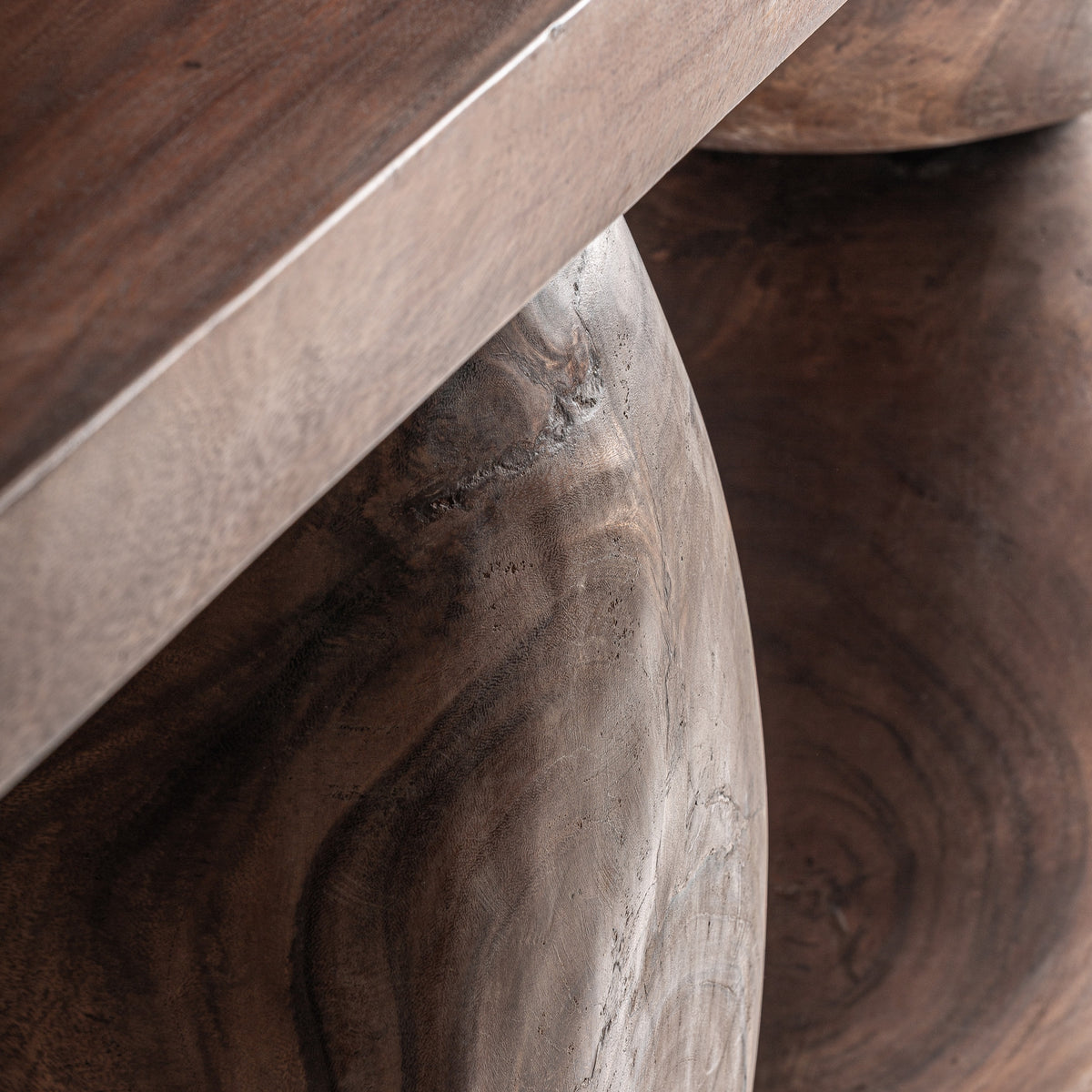 Consola Vianne — Madera suar marrón