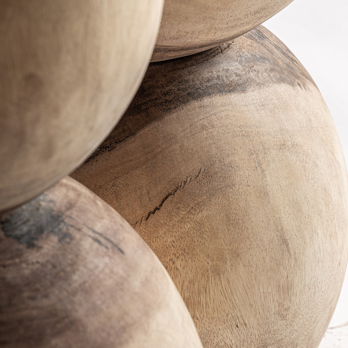 Consola Yarog — Madera suar marrón