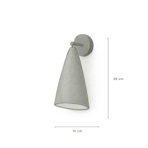 APLIQUE DE PARED COURO