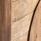 Crissey — Madera de pino reciclado marrón