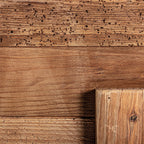Crissey — Madera de pino reciclado marrón