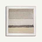 Cuadro Bavois — Lienzo blanco roto
