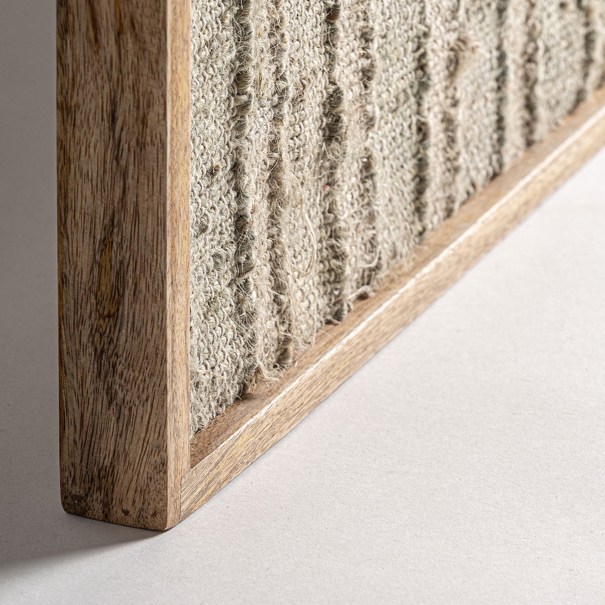 Cuadro Brahma — Madera de mango tonos en marrón artesanal