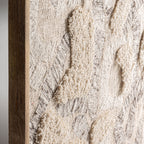 Cuadro Bram — Madera de mango tonos claros artesanal