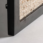 Cuadro Celso — Madera de mango negro artesanal