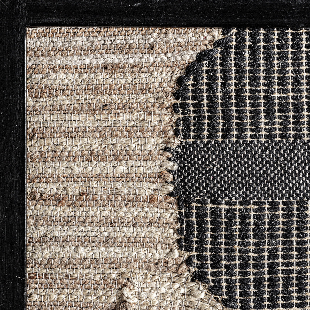 Cuadro Cesc — Madera de mango negro artesanal