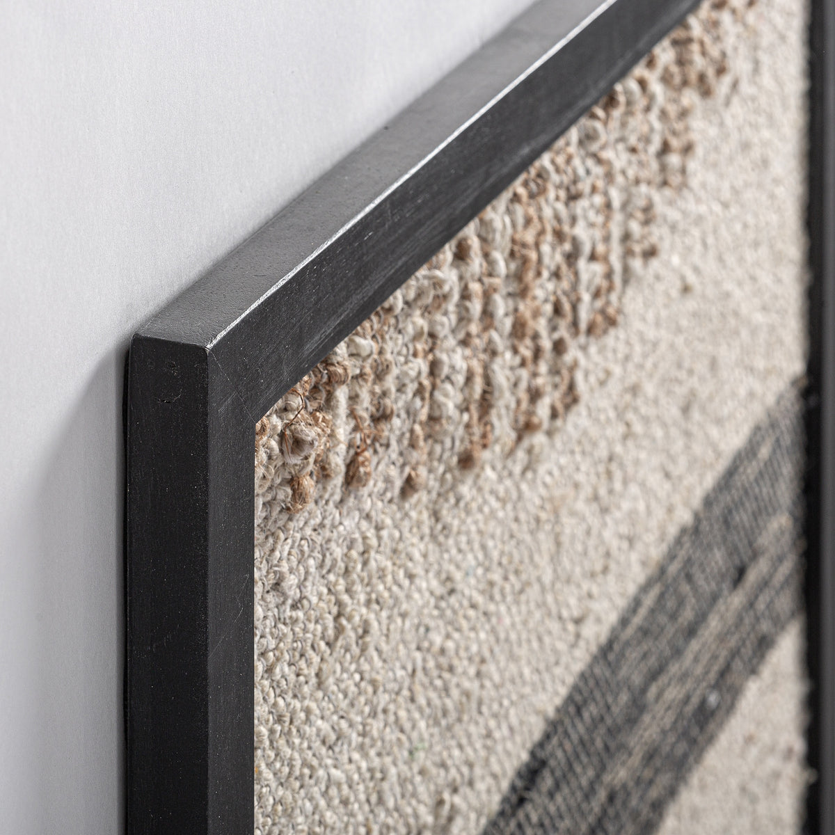 Cuadro Cesc — Madera de mango negro artesanal