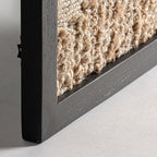Cuadro Cesc — Madera de mango negro artesanal