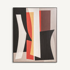 Cuadro Heimbach — Lienzo multicolor