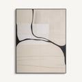 Cuadro Kai — Lienzo beige