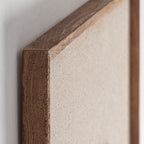 Cuadro Lashe — Madera de pino reciclado marrón
