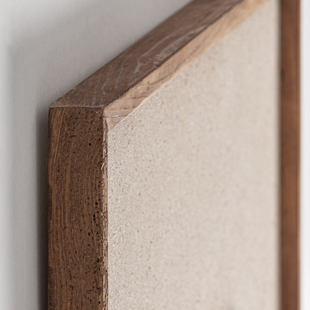 Cuadro Lashe — Madera de pino reciclado marrón