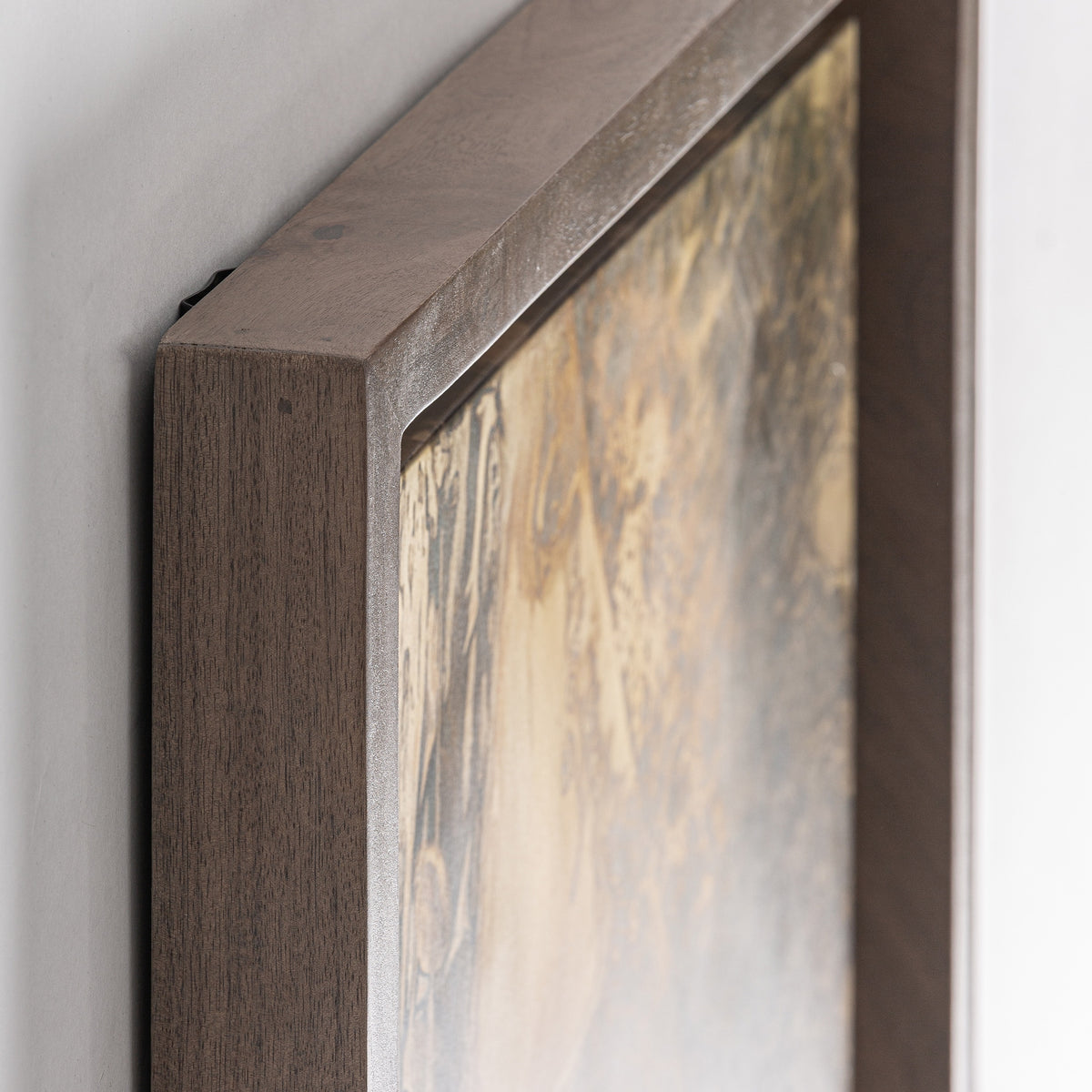 Cuadro — Madera de mango marrón