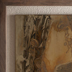 Cuadro — Madera de mango marrón