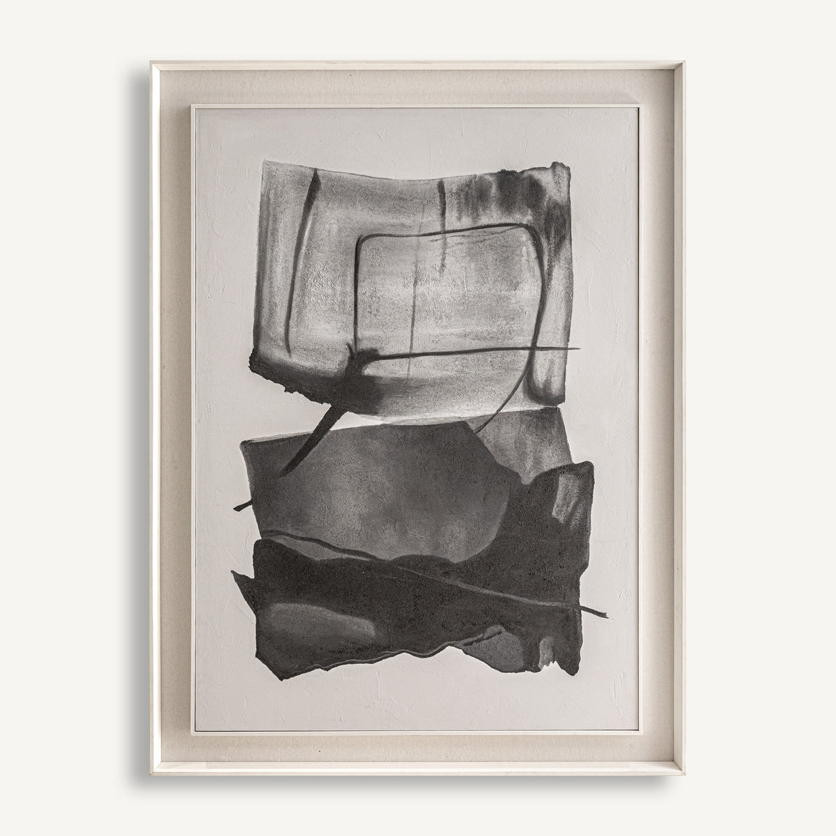 Cuadro Ohren — Lienzo gris