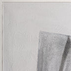Cuadro Ohren — Lienzo gris