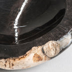 Cuenco Yui — Madera petrificada tonos en marrón envejecido