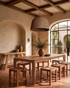 Mesa de comedor Daoen — 180 × 90 × 76 cm — vista 6 — MUYUGA