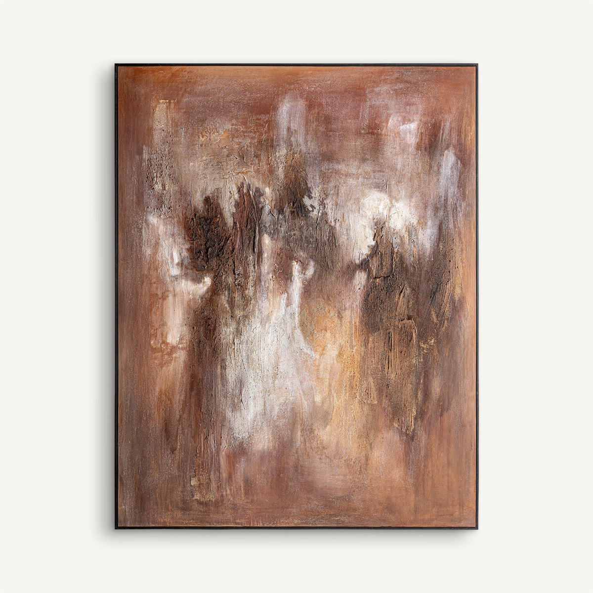 Eric — Lienzo tonos en marrón artesanal