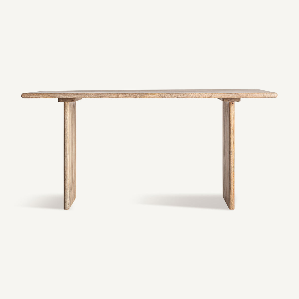 Escritorio Barlinek — Madera de mango marrón