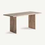 Escritorio Barlinek — Madera de mango marrón