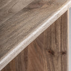 Escritorio Barlinek — Madera de mango marrón