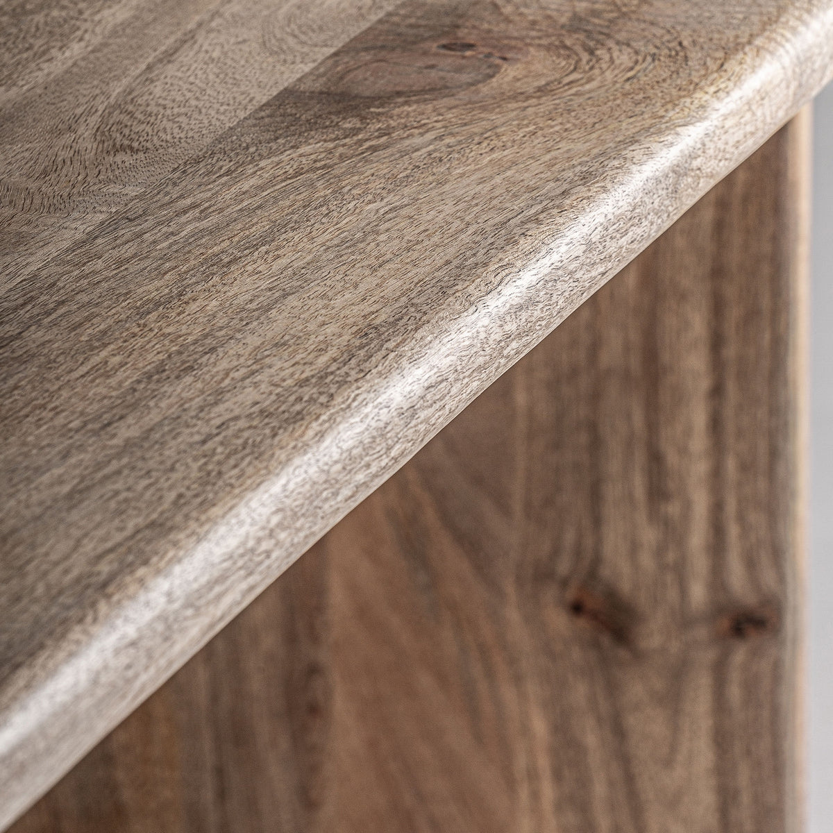 Escritorio Barlinek — Madera de mango marrón